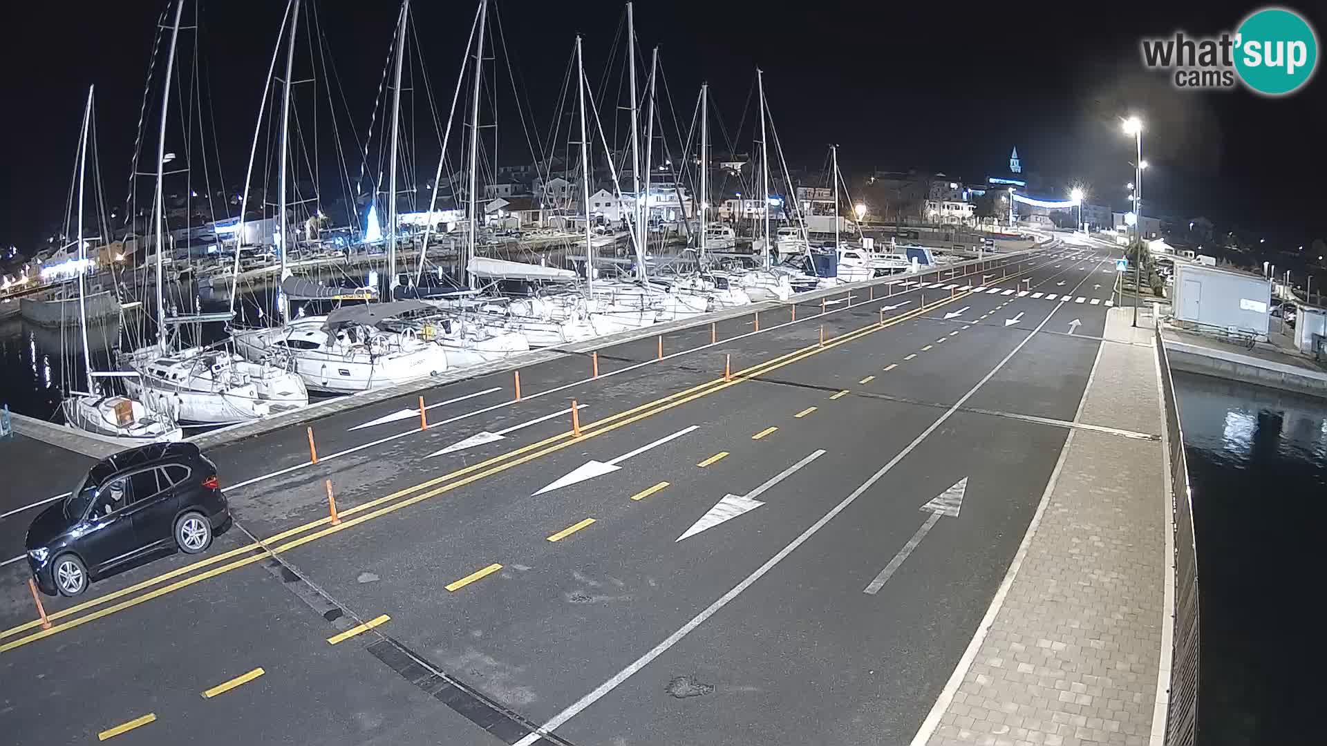 Dalmacia Tkon Transportar- webcams Croacia