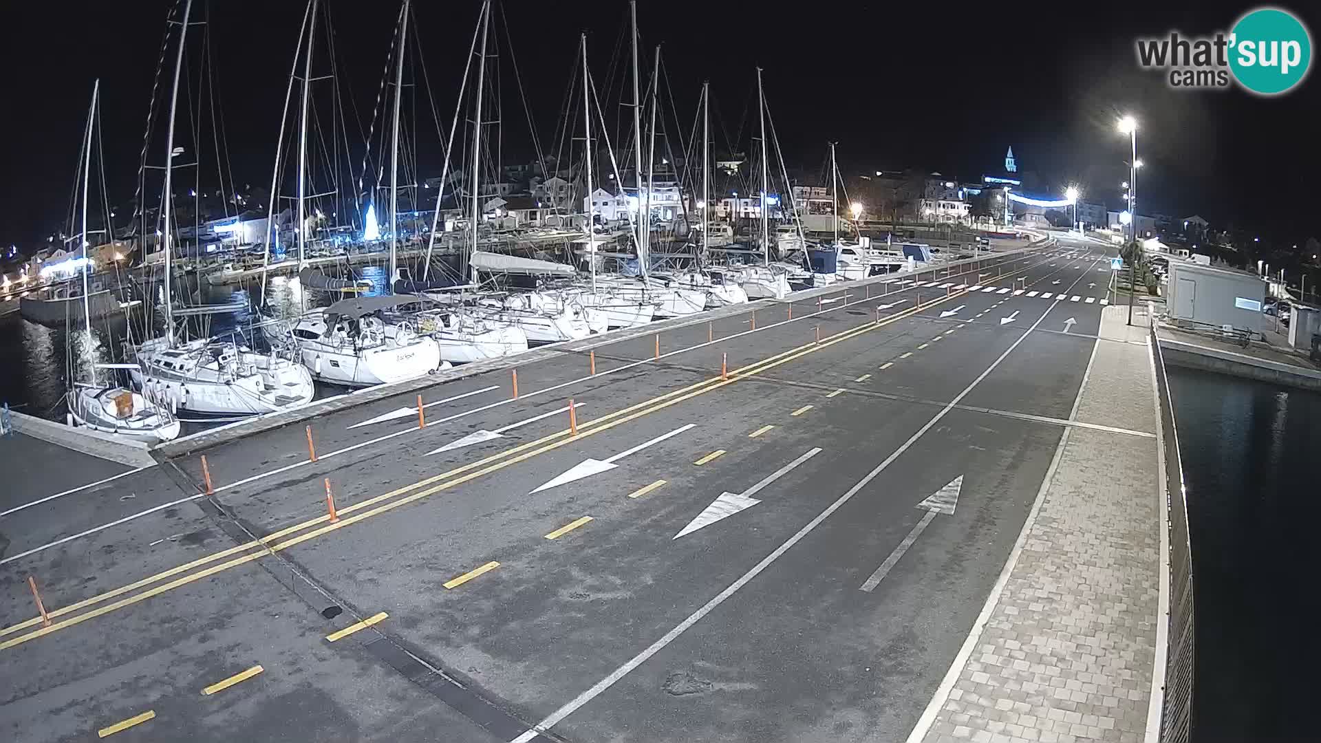 Dalmacija Trajekt Tkon – spletne kamere Hrvaška