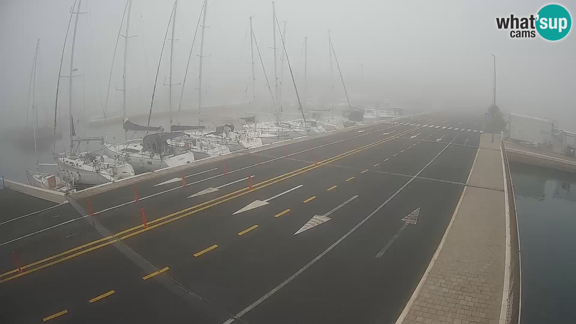 Dalmacia Tkon Transportar- webcams Croacia