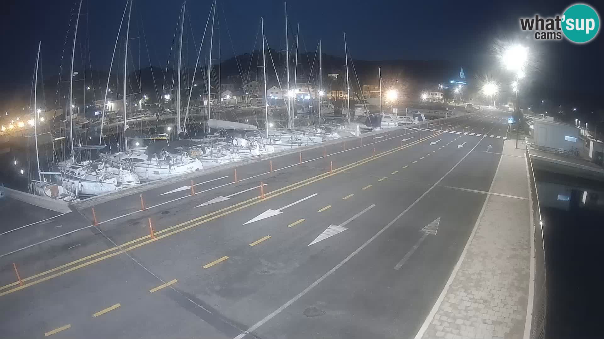 Dalmacia Tkon Transportar- webcams Croacia