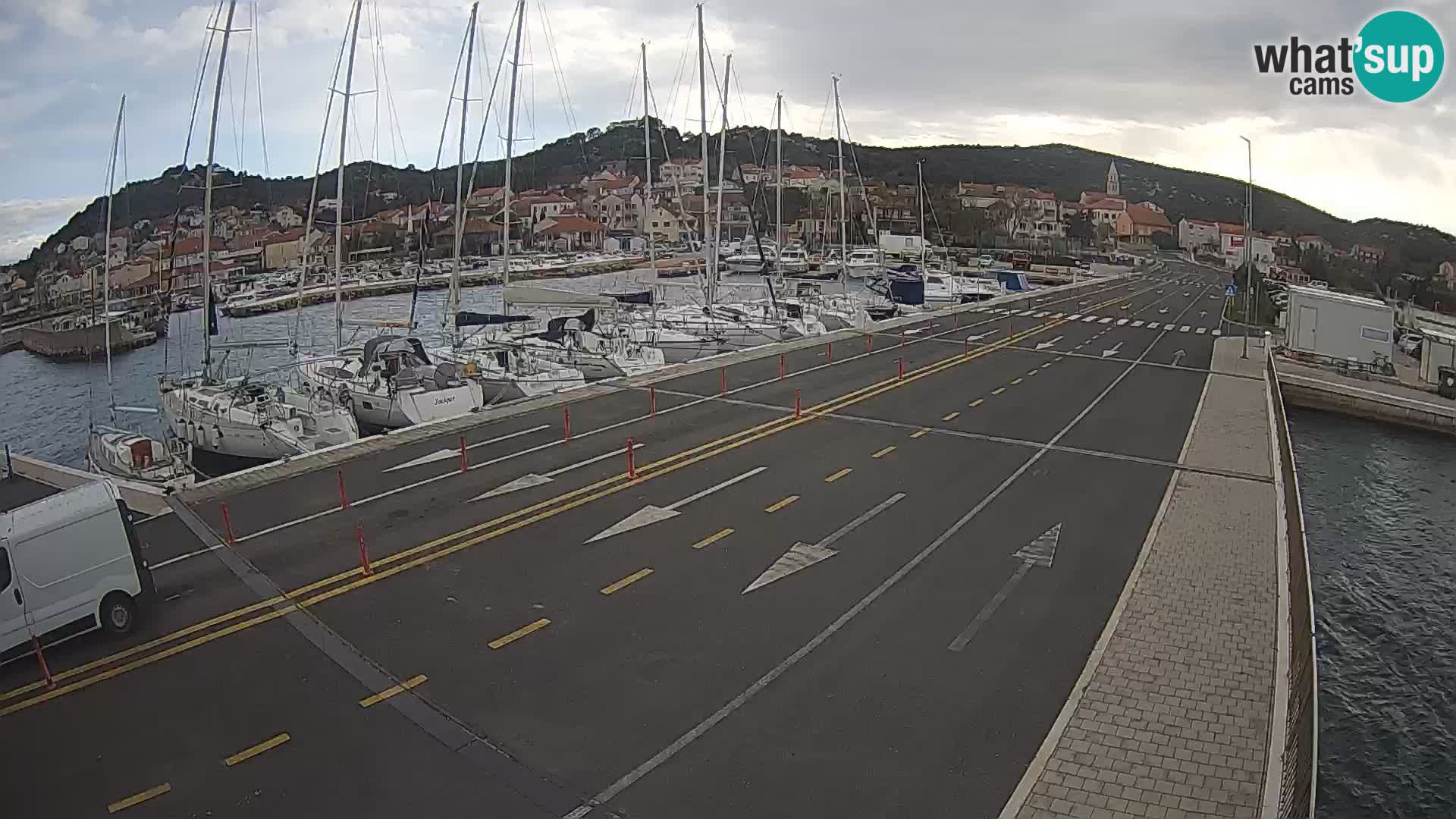 Dalmacija Trajekt Tkon – spletne kamere Hrvaška
