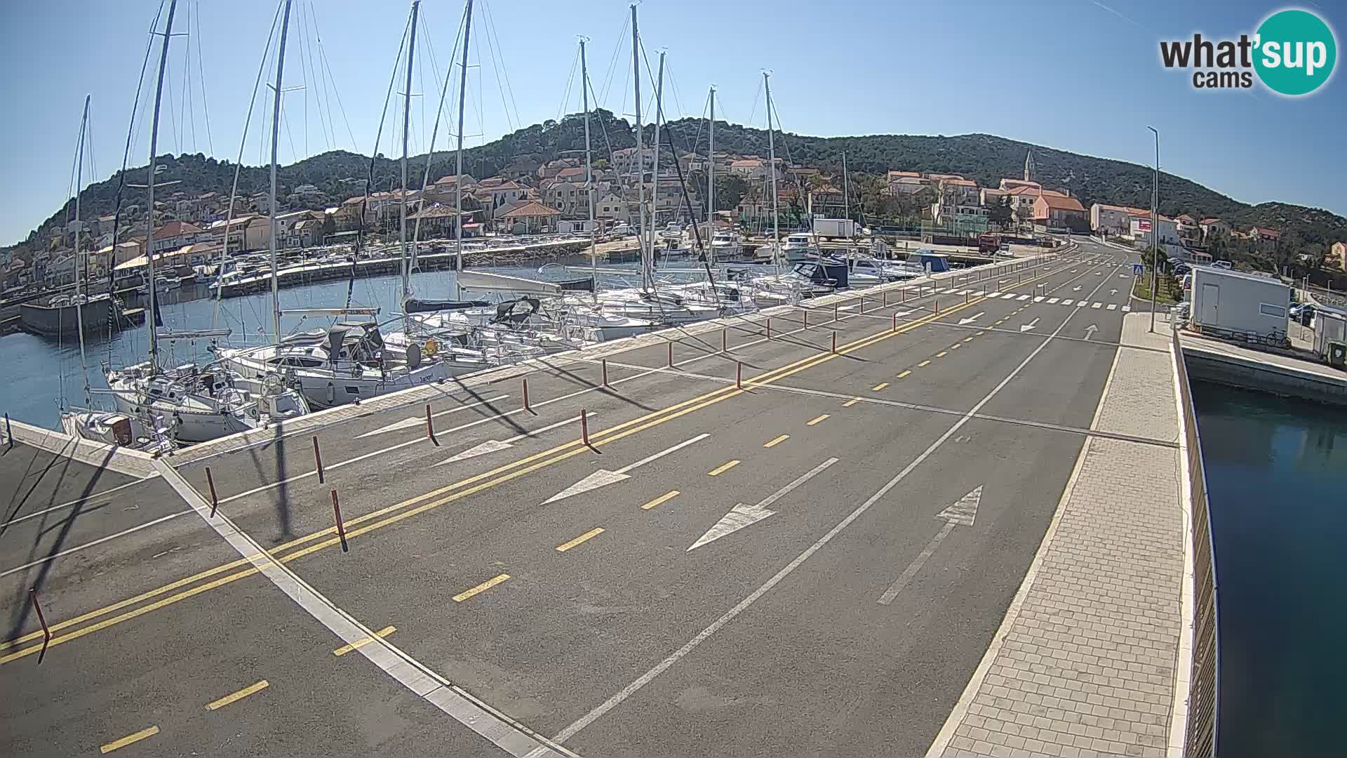 Dalmacia Tkon Transportar- webcams Croacia