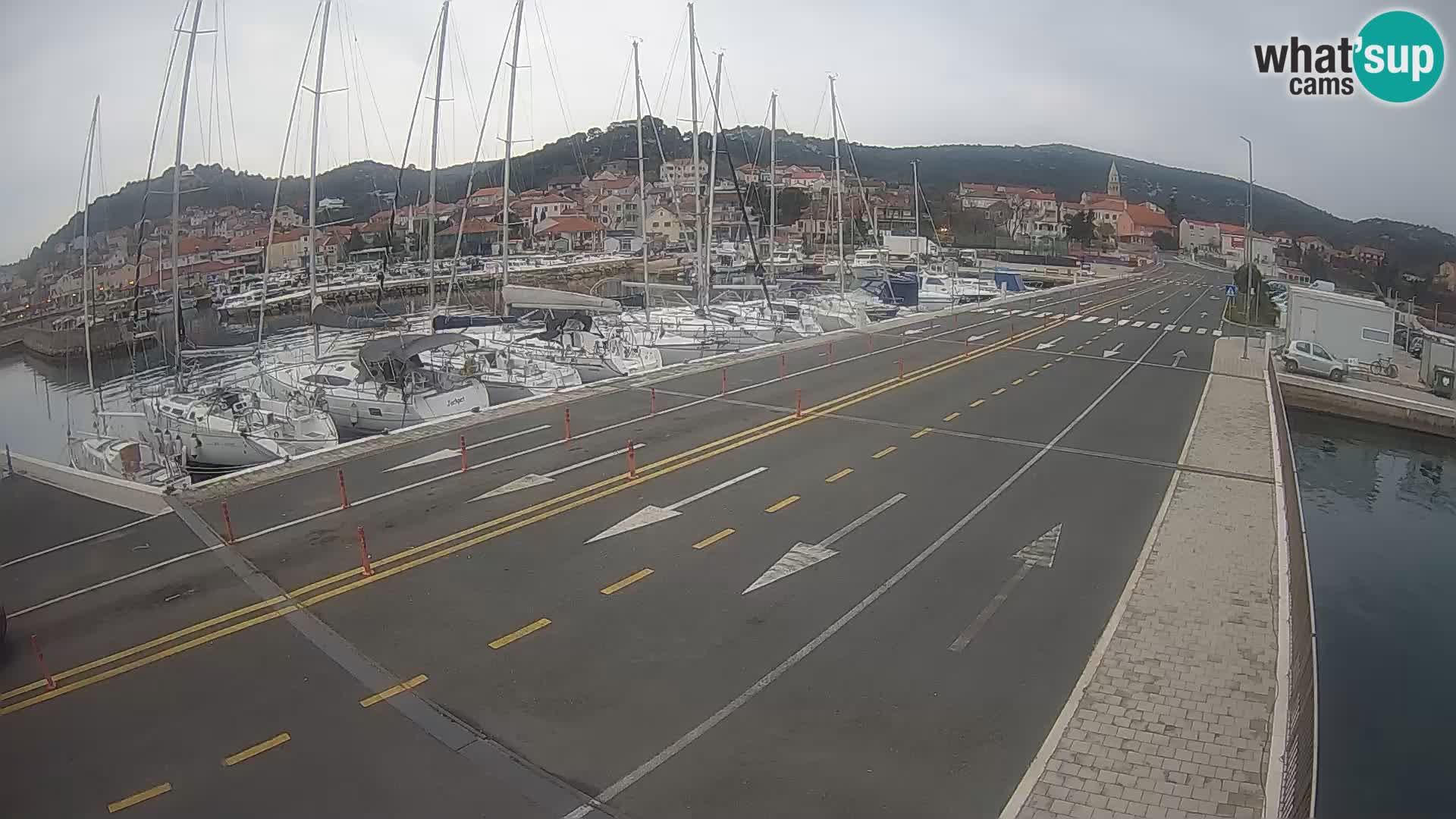 Dalmacia Tkon Transportar- webcams Croacia