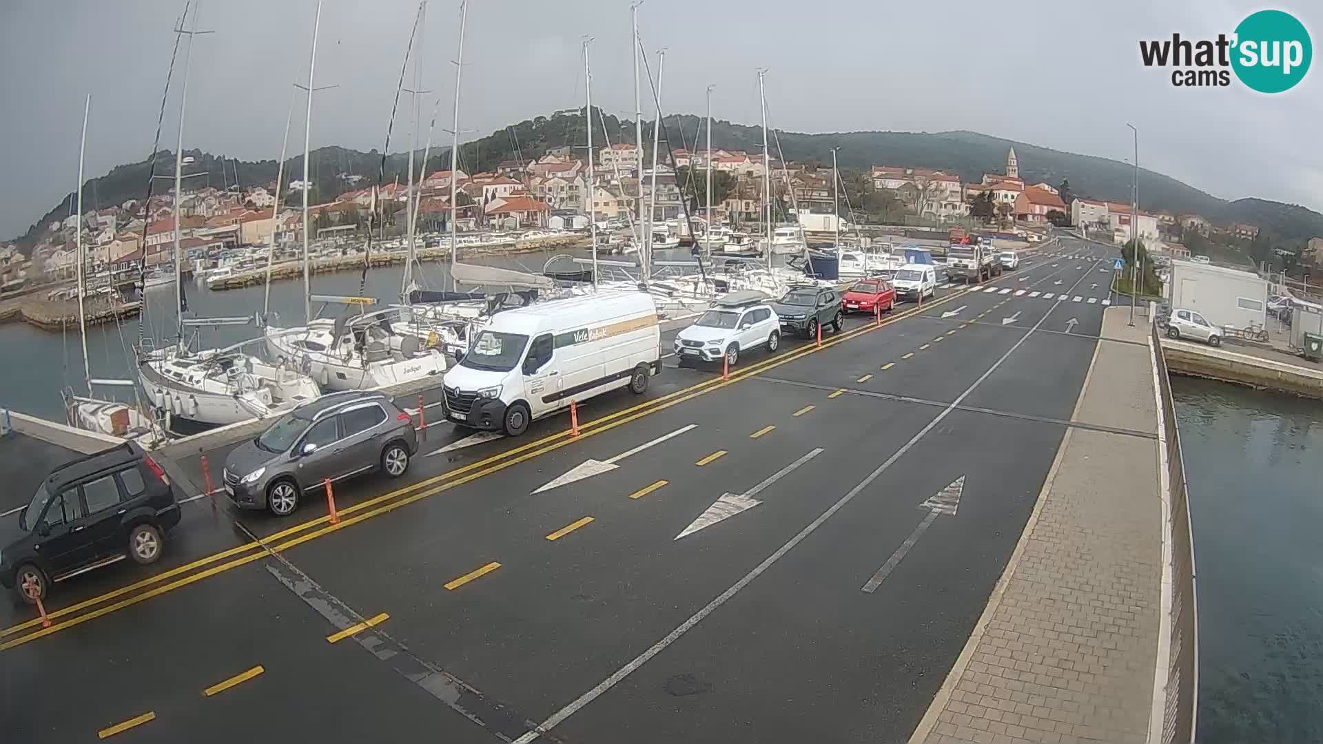 Dalmacia Tkon Transportar- webcams Croacia