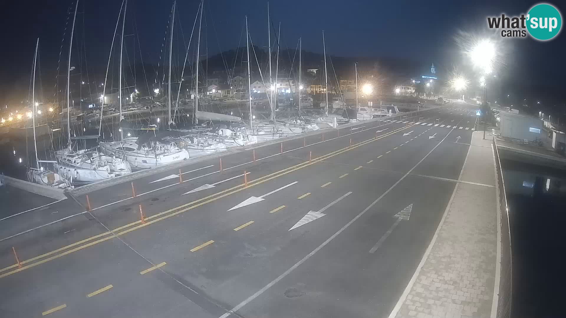 Dalmacia Tkon Transportar- webcams Croacia