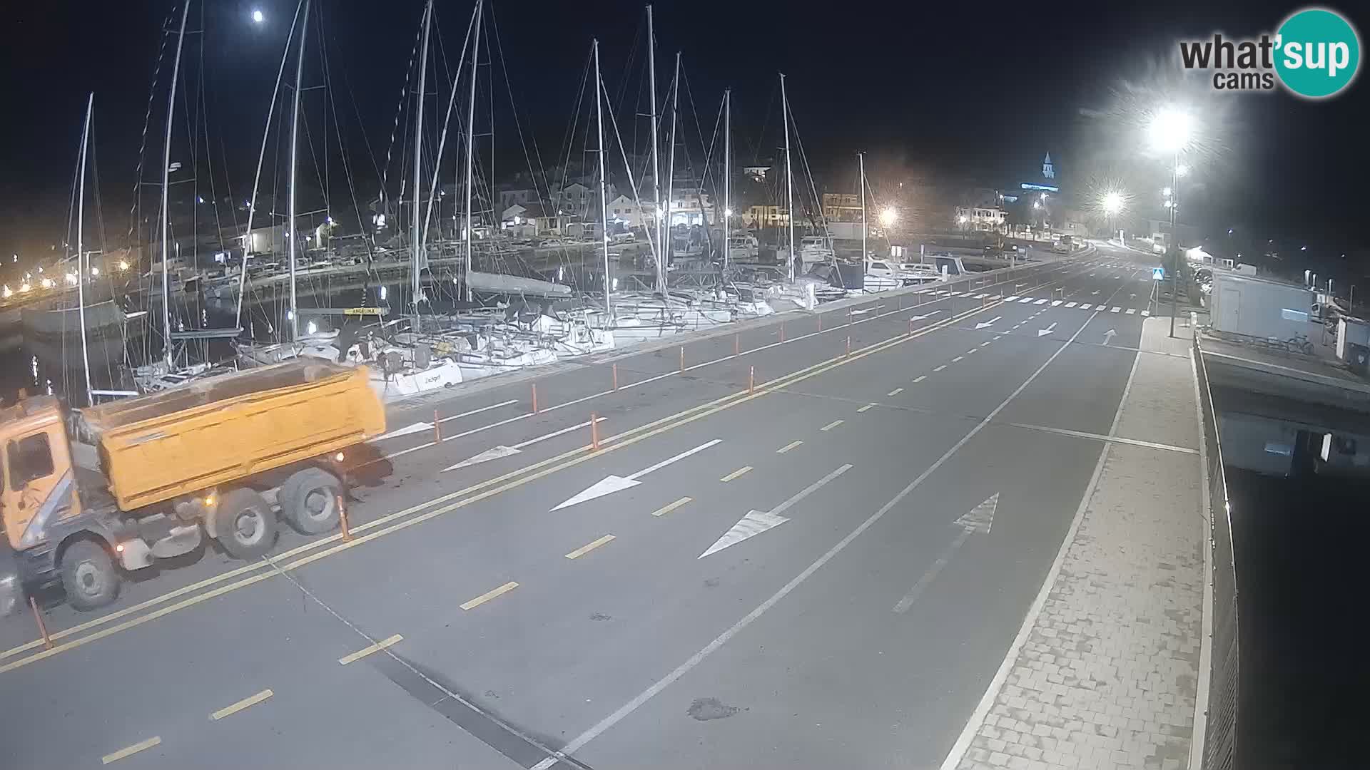 Dalmatia Tkon Ferry – webcams Croatia