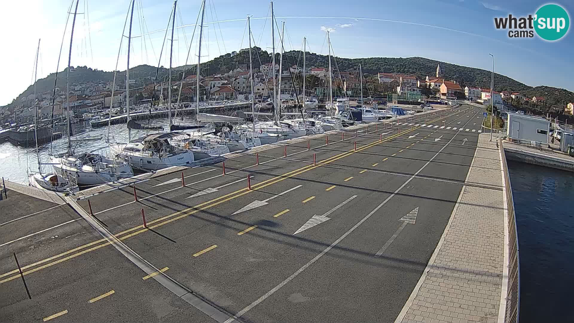 Dalmatia Tkon Ferry – webcams Croatia