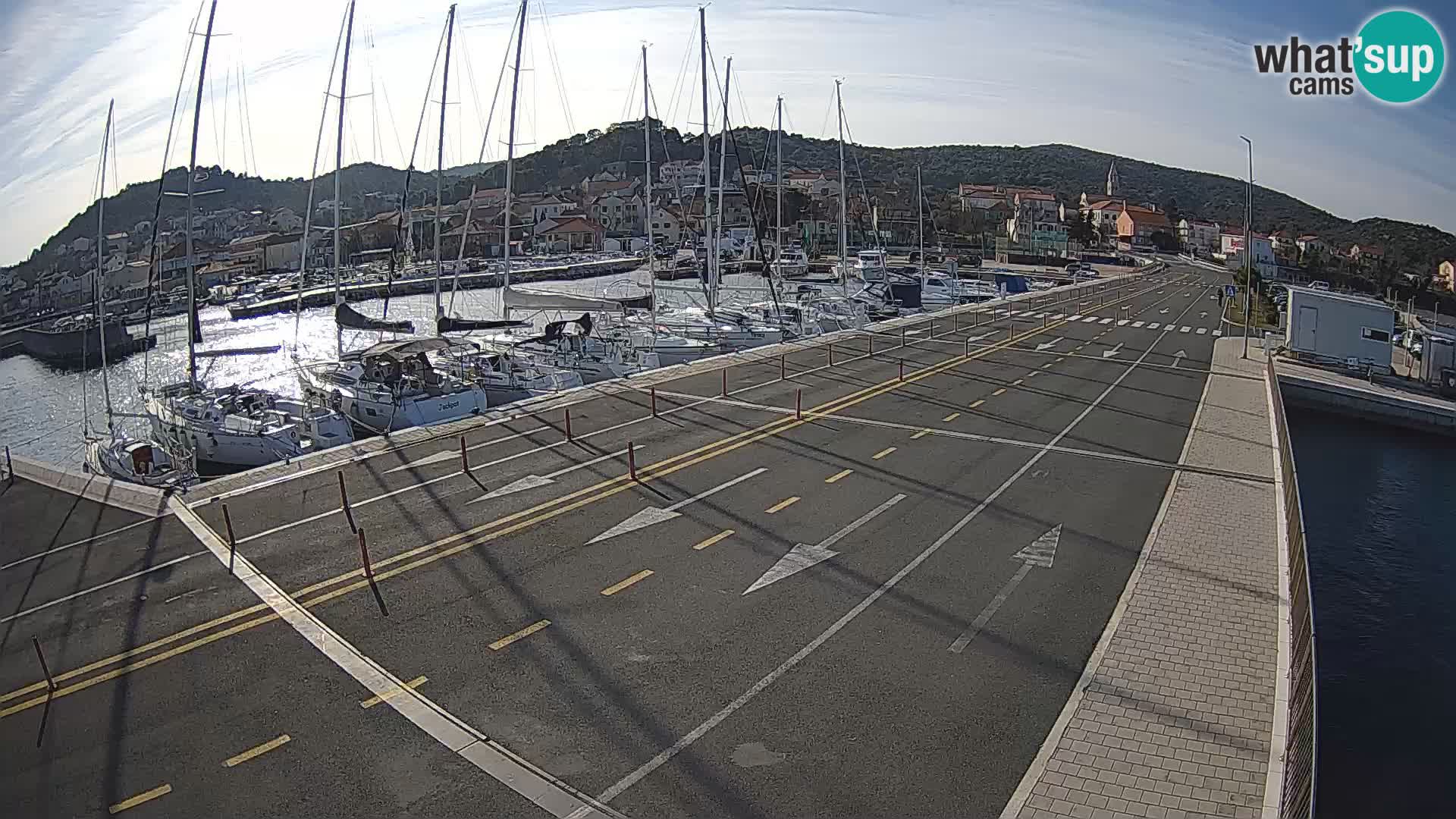 Dalmazia traghetto Tkon – webcam Croazia