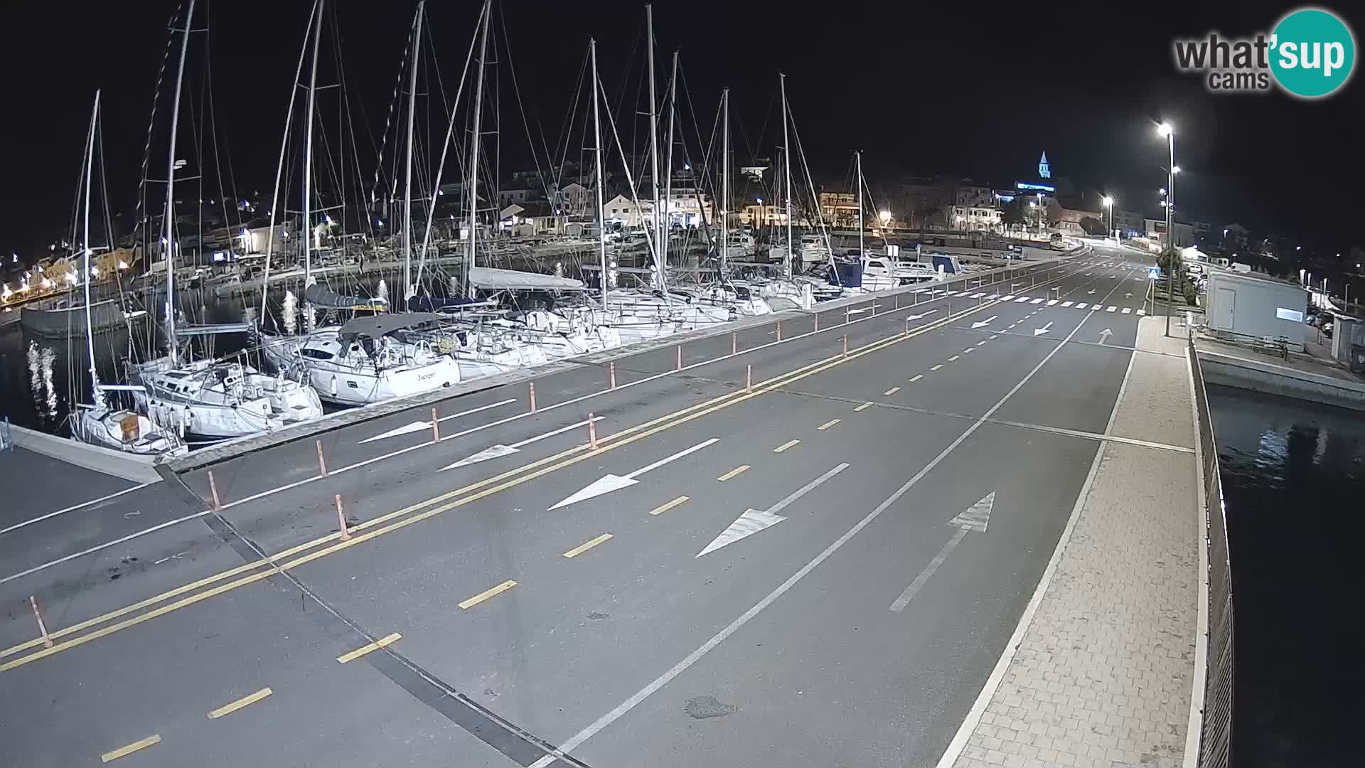 Dalmatia Tkon Ferry – webcams Croatia