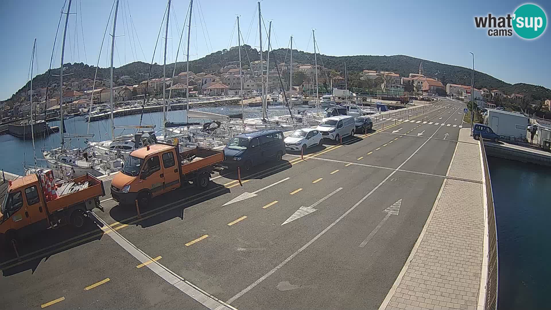 Dalmatia Tkon Ferry – webcams Croatia