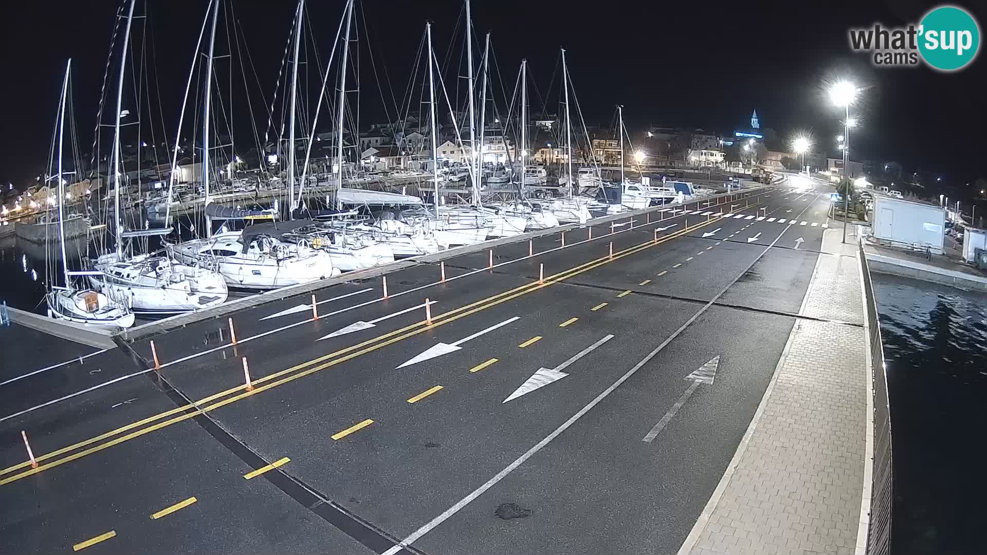 Dalmacia Tkon Transportar- webcams Croacia