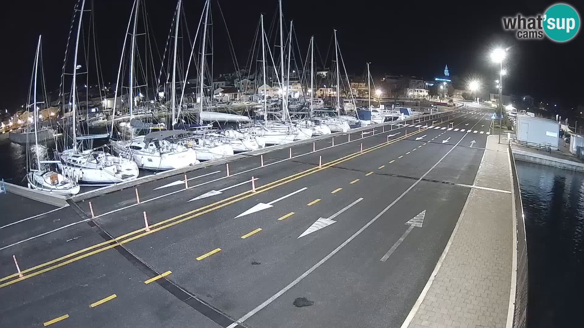 Dalmacia Tkon Transportar- webcams Croacia