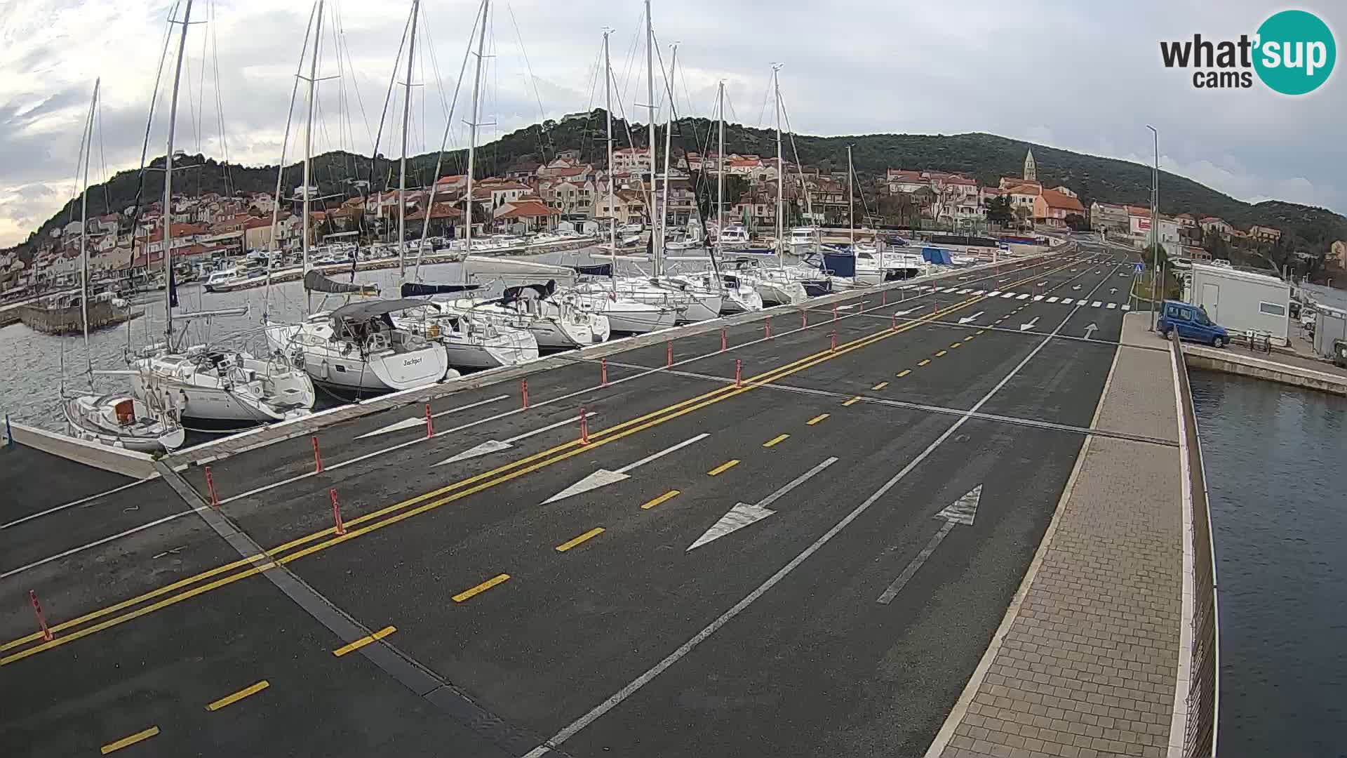 Dalmacia Tkon Transportar- webcams Croacia