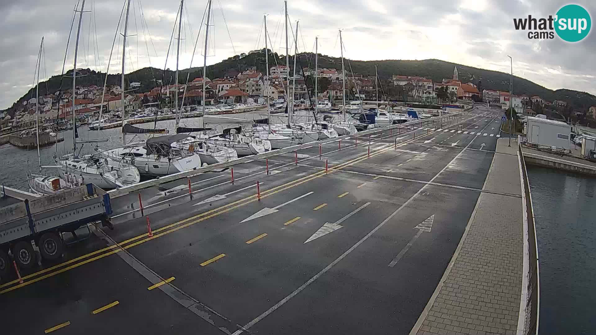 Dalmacija Trajekt Tkon – spletne kamere Hrvaška