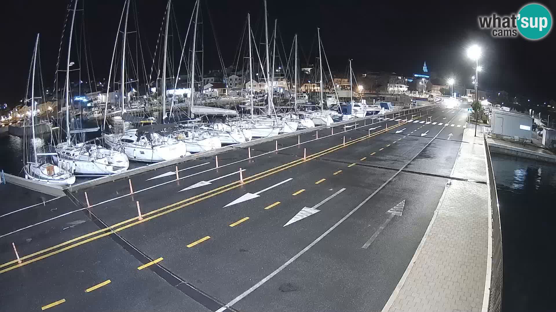 Dalmacija Trajekt Tkon – spletne kamere Hrvaška