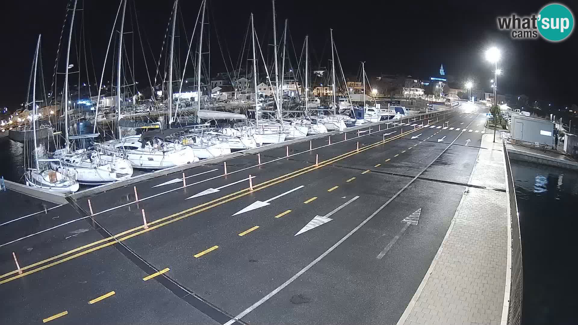 Dalmacia Tkon Transportar- webcams Croacia