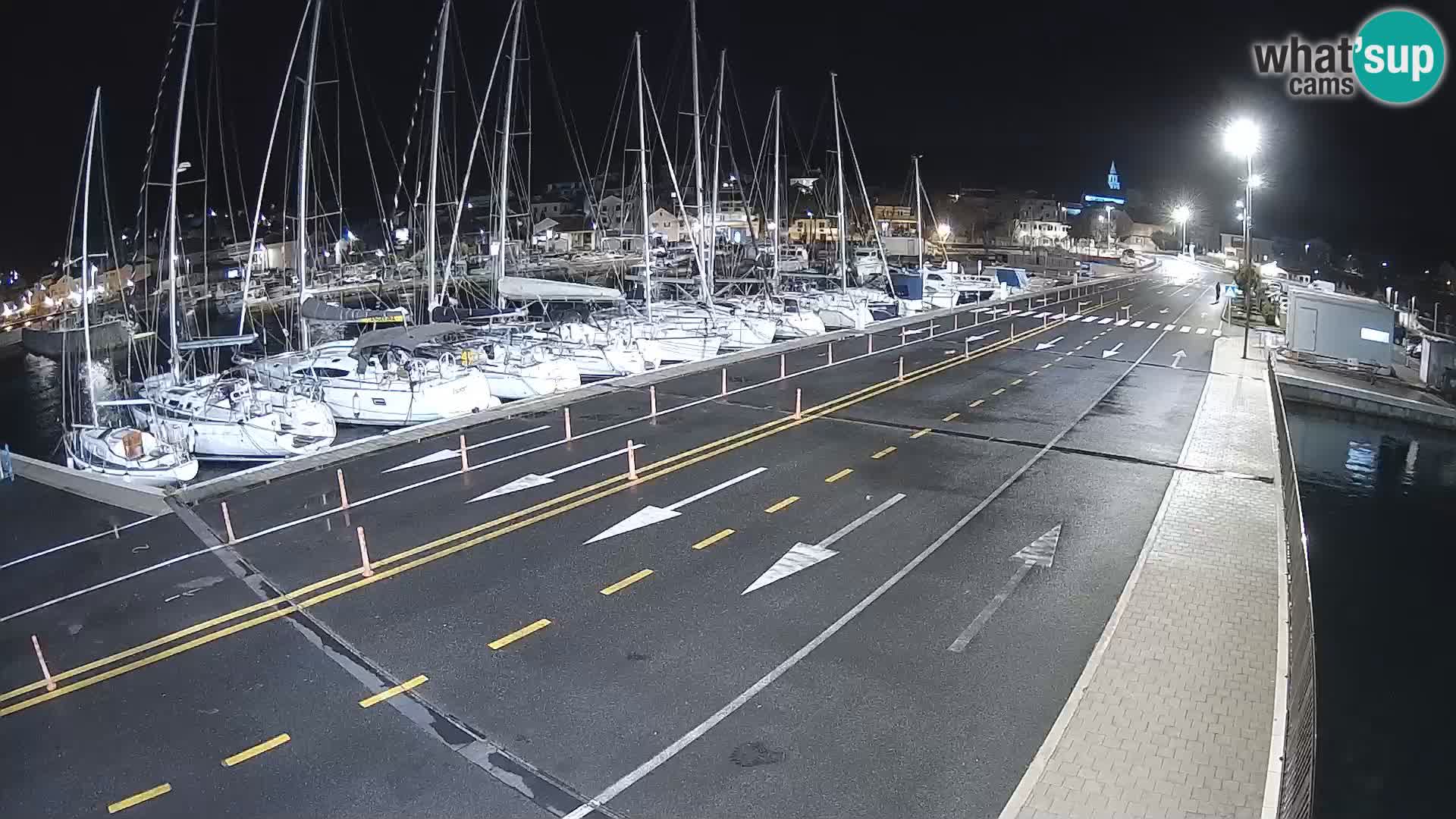 Dalmacia Tkon Transportar- webcams Croacia