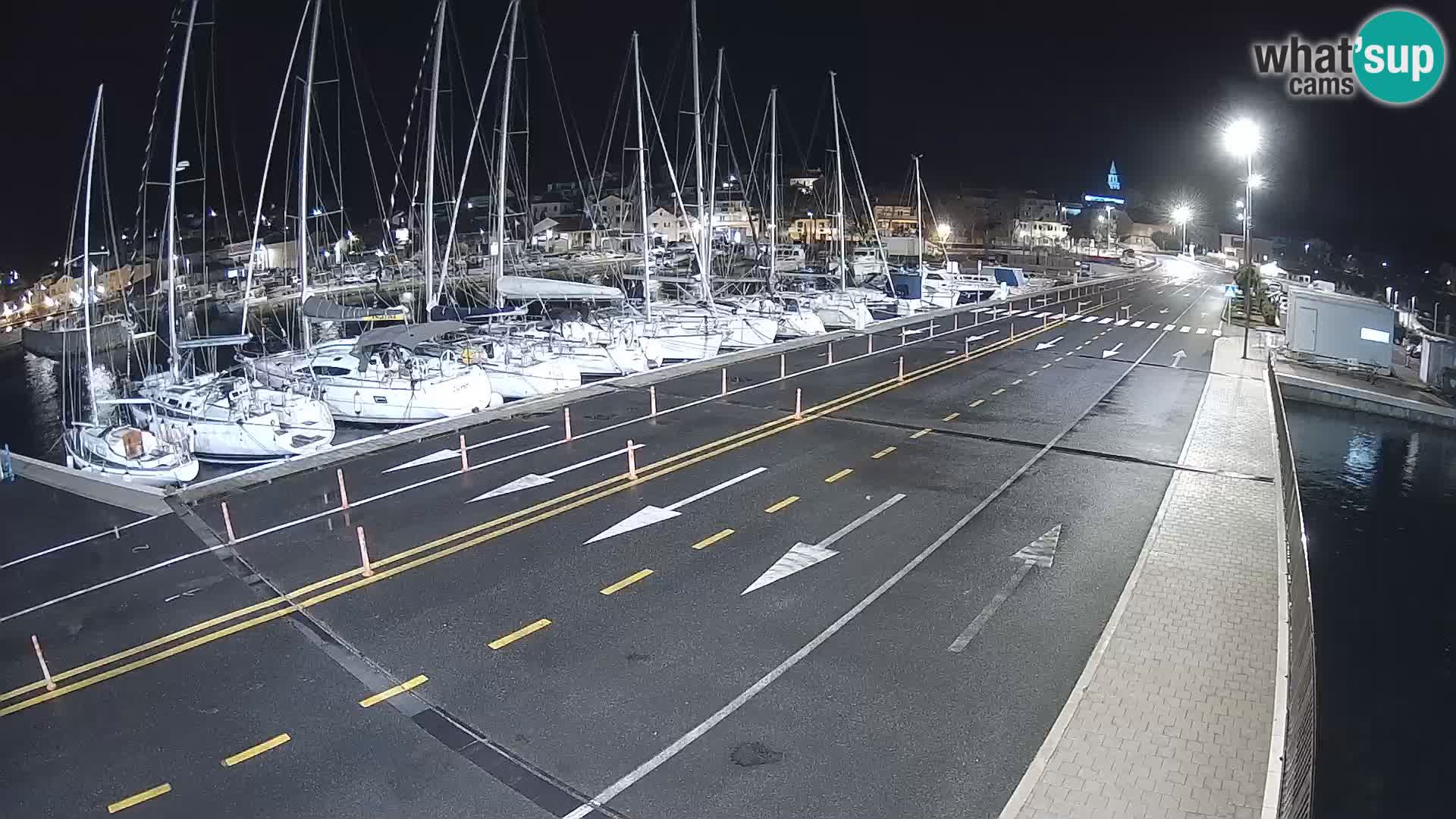 Dalmacia Tkon Transportar- webcams Croacia