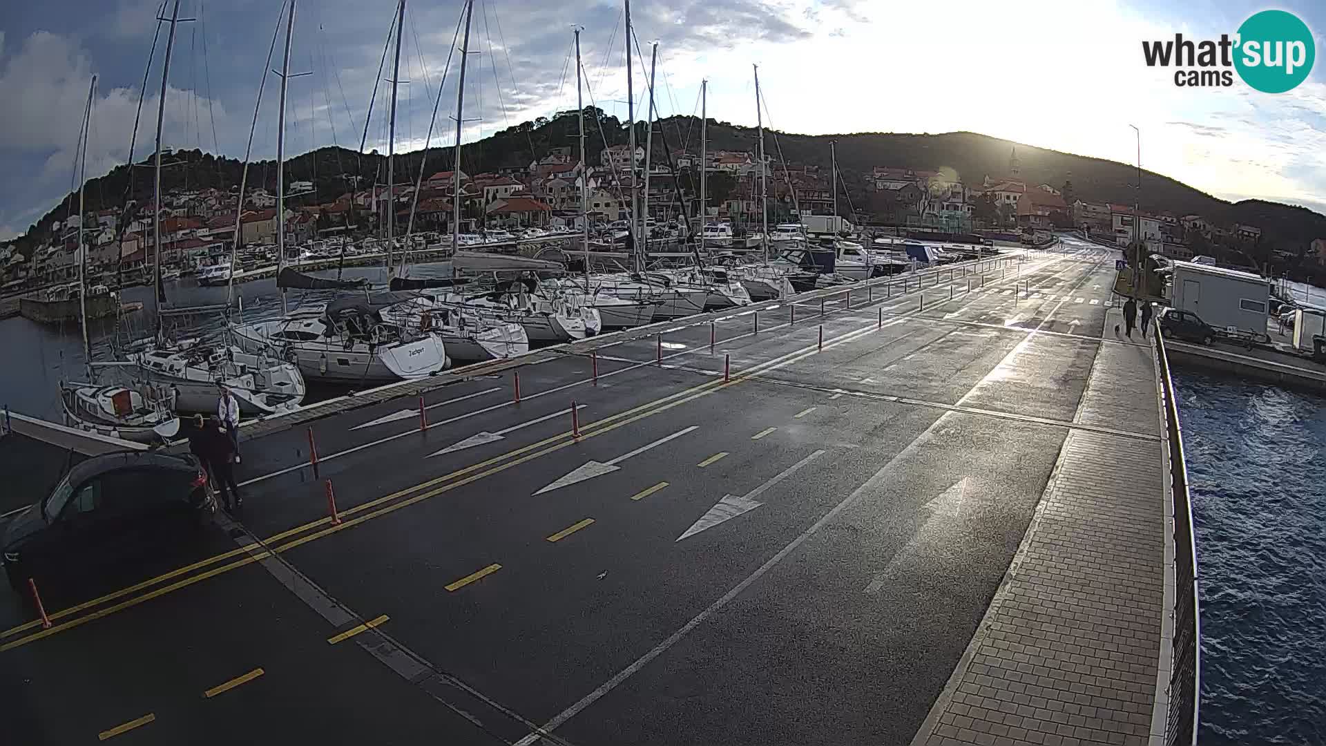 Dalmatien Tkon Fähre – Webcams Kroatien