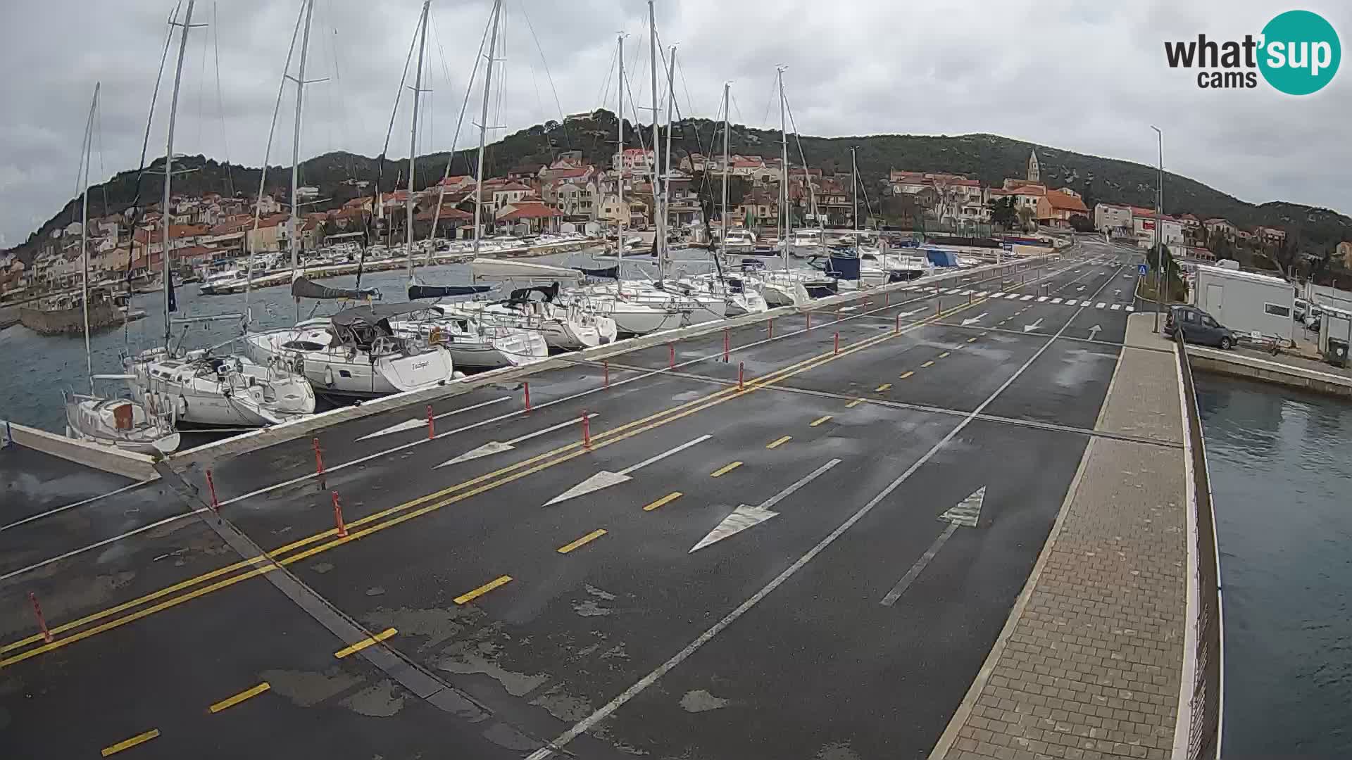 Dalmacija Trajekt Tkon – spletne kamere Hrvaška
