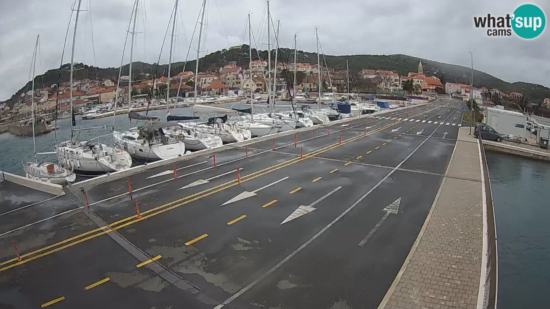 Dalmacia Tkon Transportar- webcams Croacia