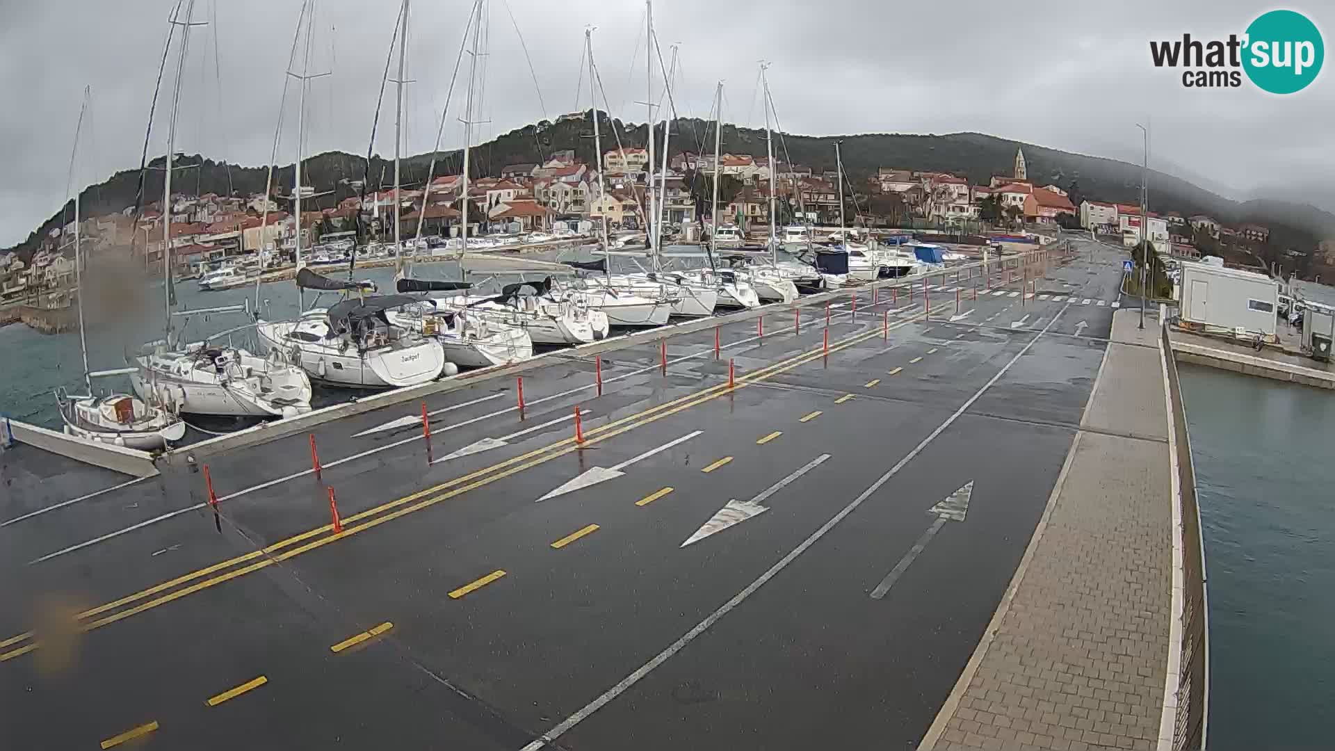 Dalmacia Tkon Transportar- webcams Croacia