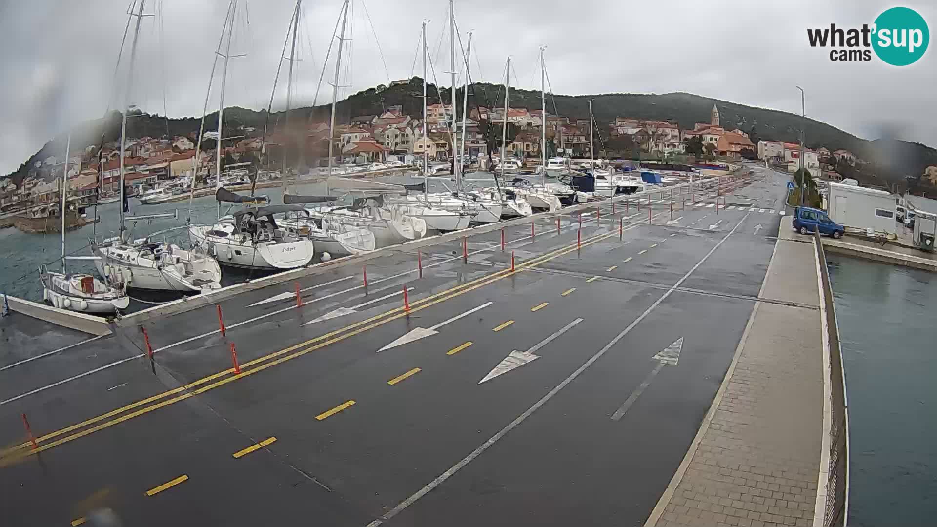 Dalmatie Tkon Traversier – webcams Croatie