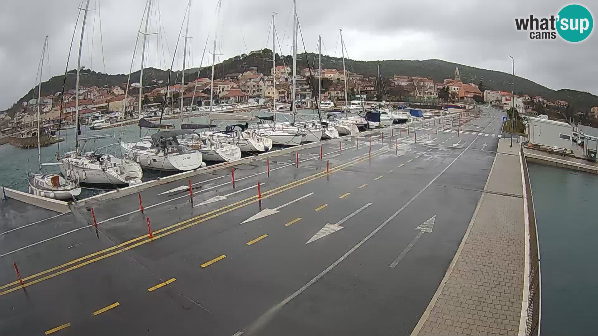 Dalmacia Tkon Transportar- webcams Croacia
