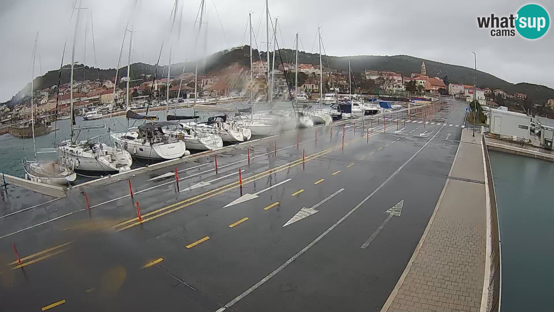 Dalmatie Tkon Traversier – webcams Croatie