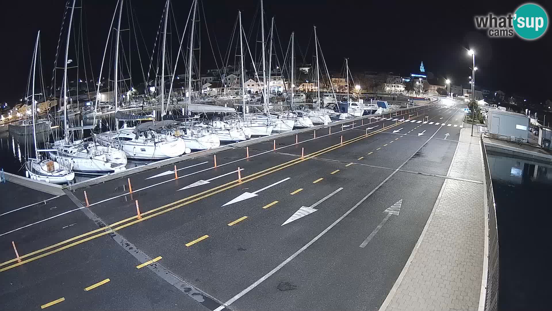 Dalmacia Tkon Transportar- webcams Croacia