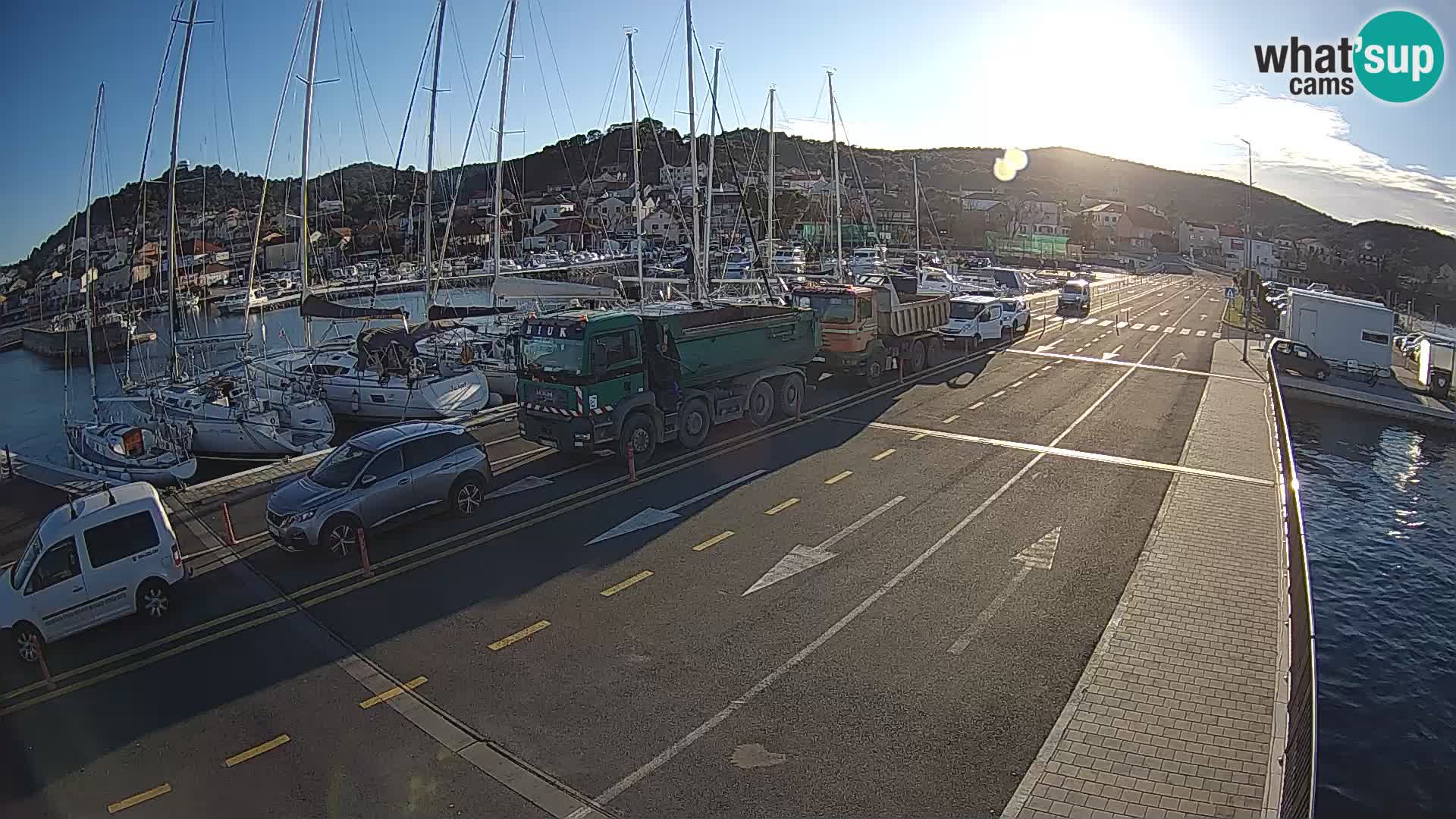 Dalmatia Tkon Ferry – webcams Croatia