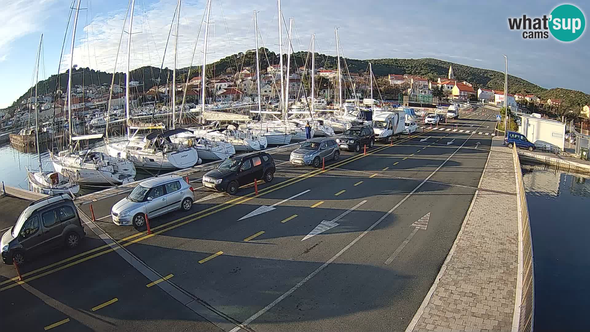 Dalmacija Trajekt Tkon – spletne kamere Hrvaška