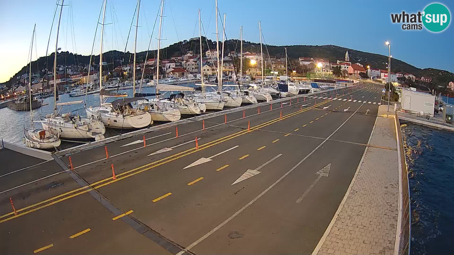 Dalmatia Tkon Ferry – webcams Croatia