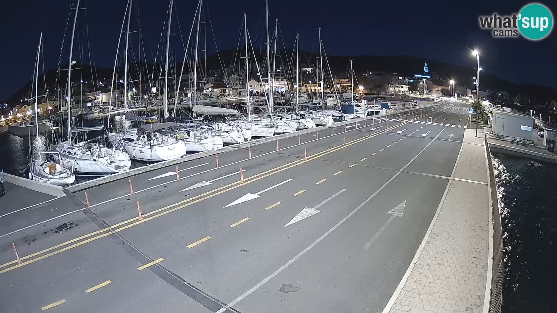 Dalmatie Tkon Traversier – webcams Croatie