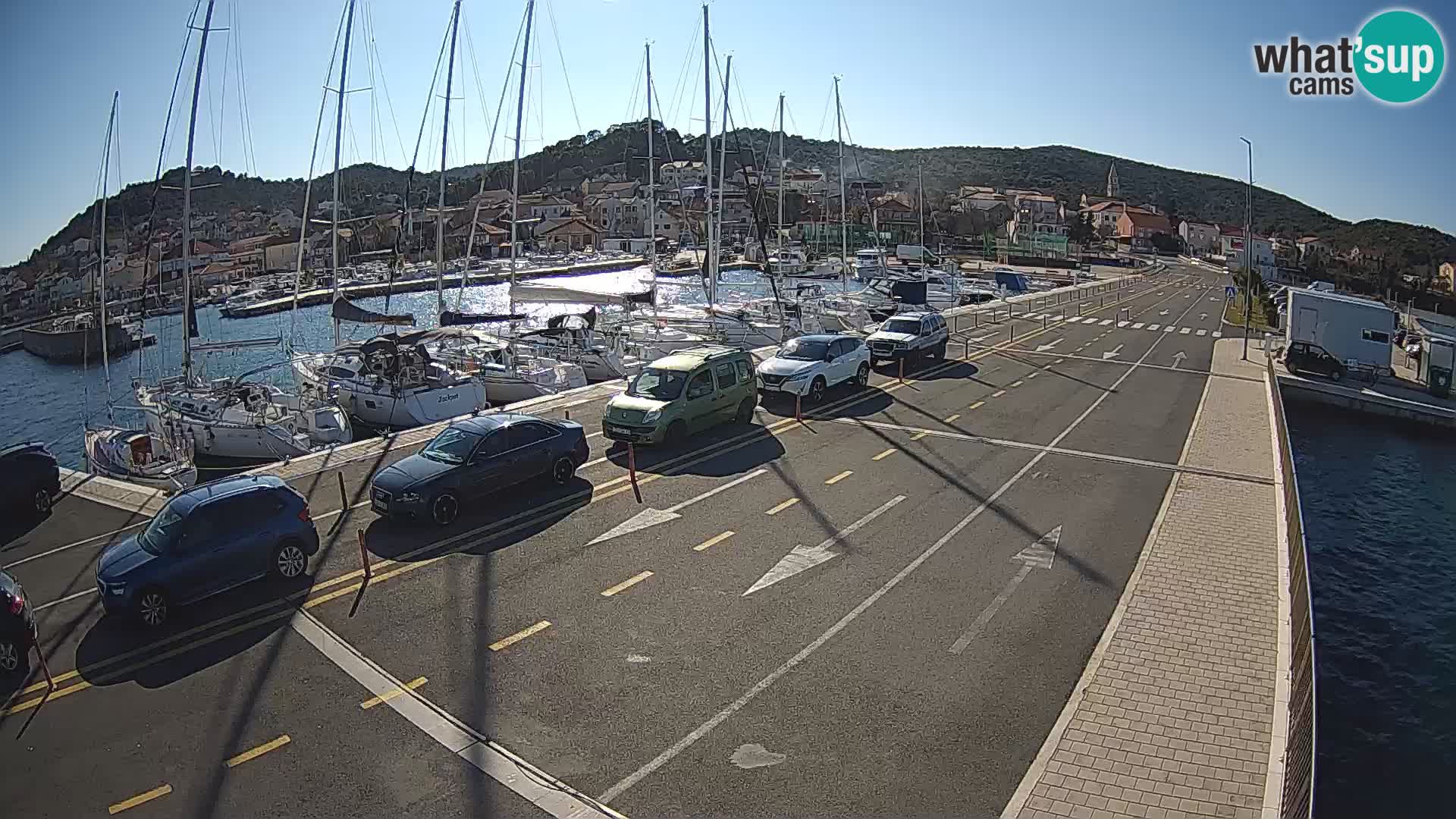 Dalmazia traghetto Tkon – webcam Croazia