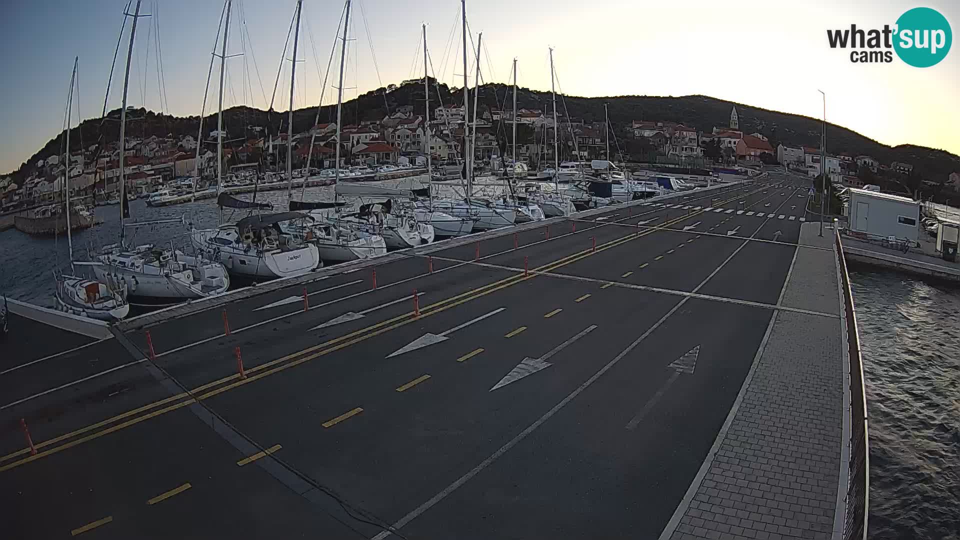 Dalmatia Tkon Ferry – webcams Croatia
