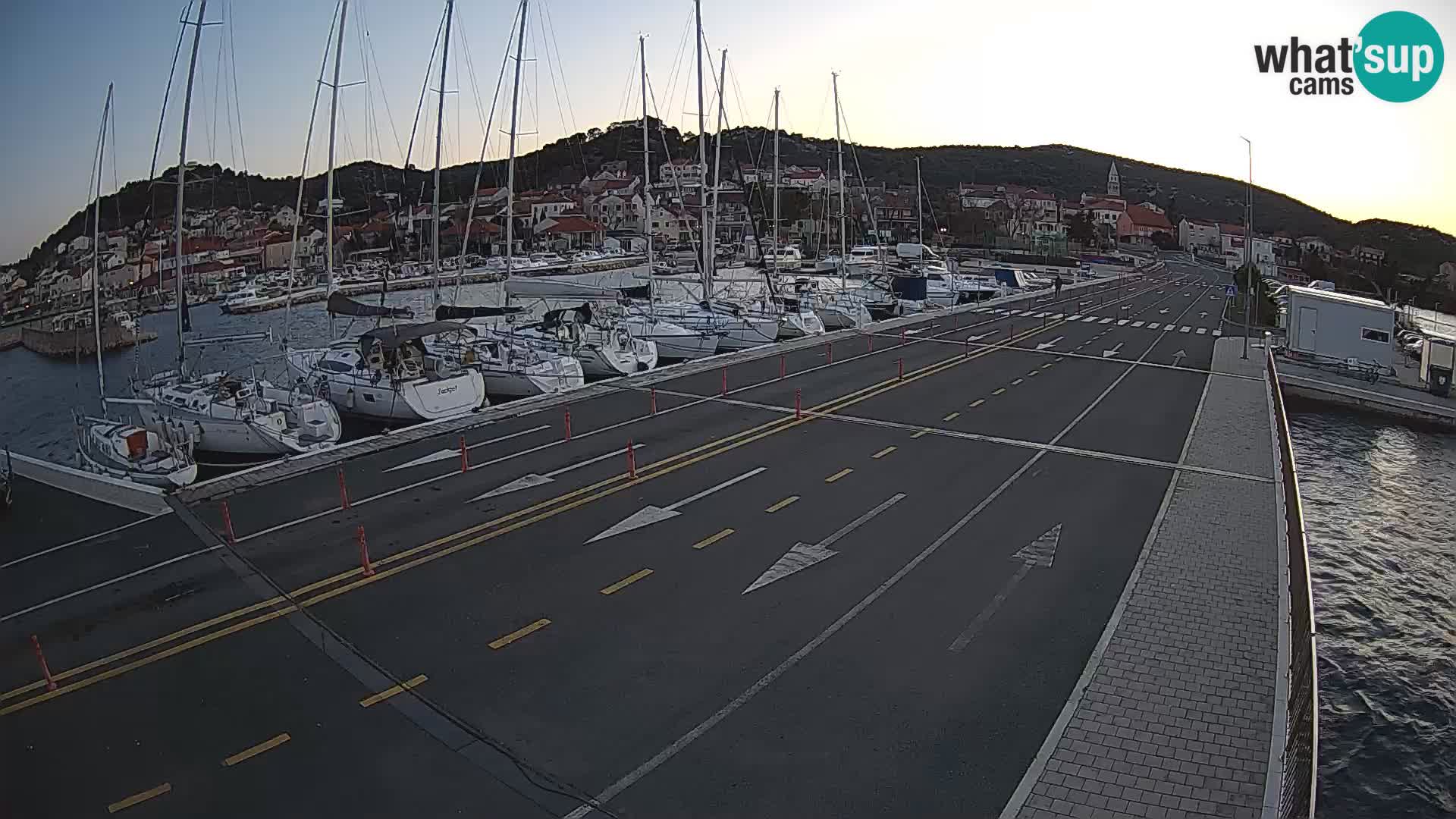 Dalmacija Trajekt Tkon – spletne kamere Hrvaška