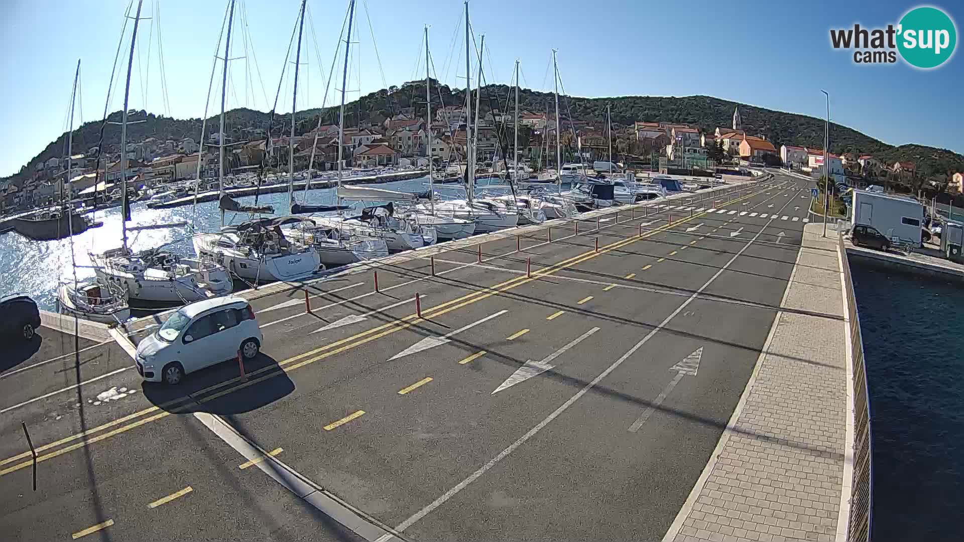 Dalmatien Tkon Fähre – Webcams Kroatien