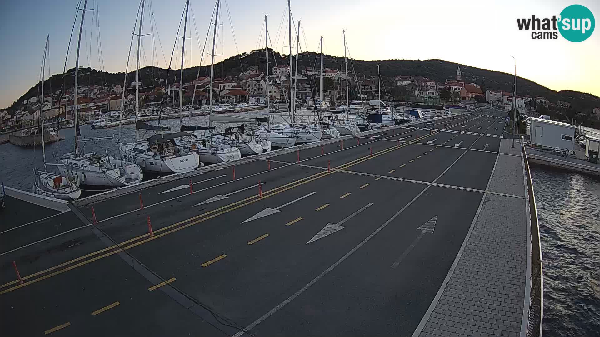 Dalmatien Tkon Fähre – Webcams Kroatien