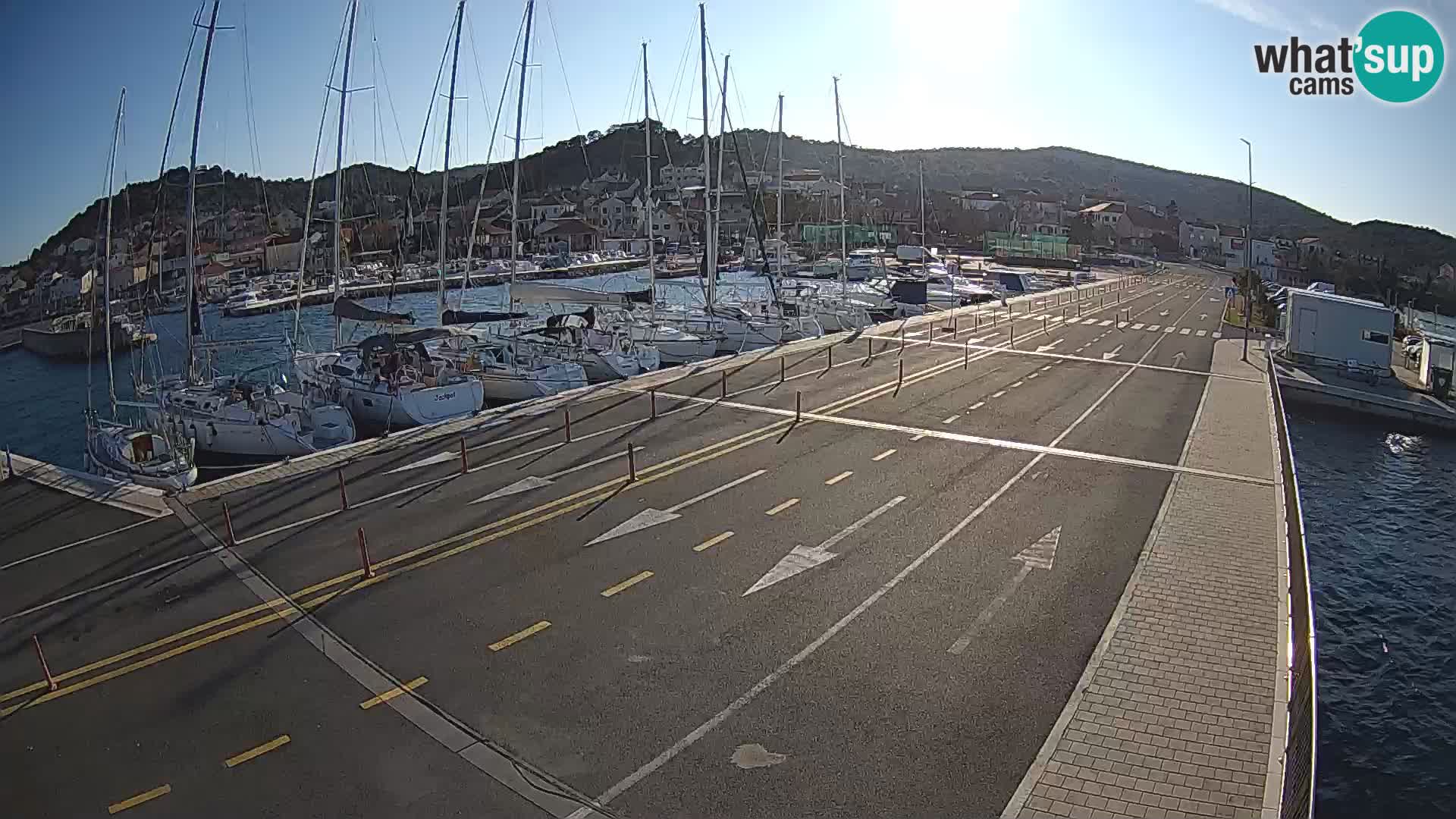 Dalmatien Tkon Fähre – Webcams Kroatien