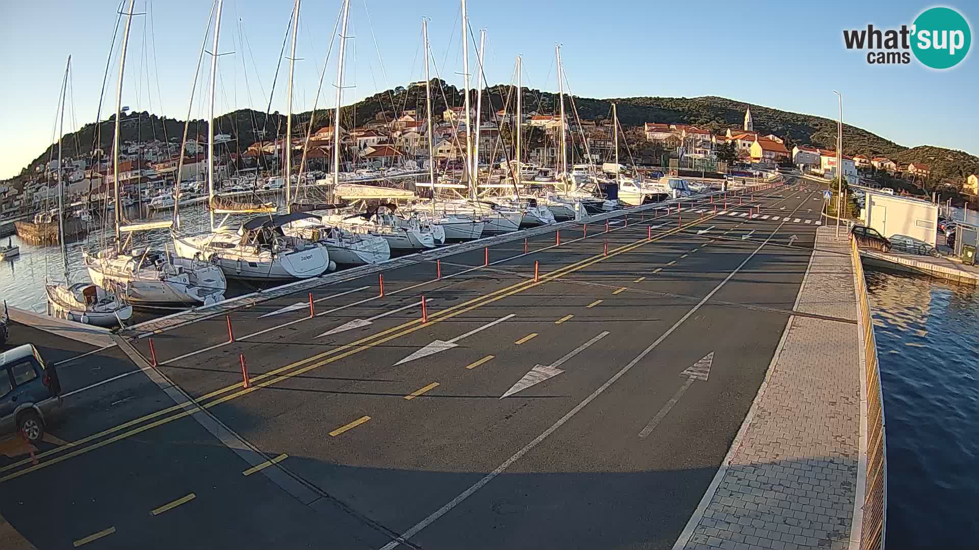 Dalmatien Tkon Fähre – Webcams Kroatien