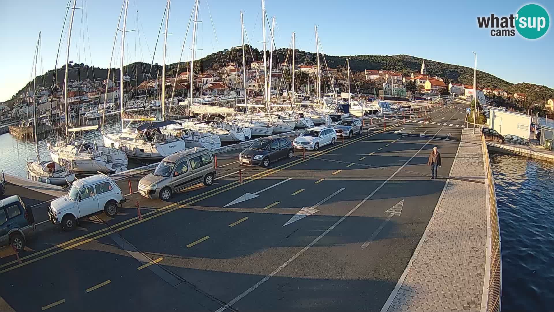 Dalmatien Tkon Fähre – Webcams Kroatien