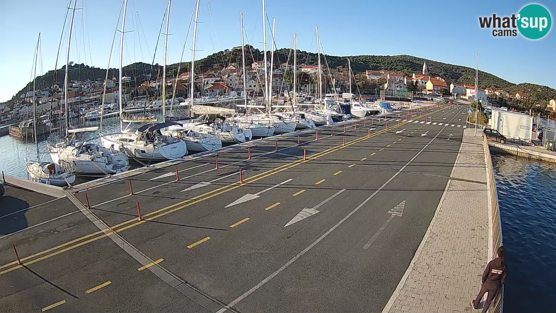 Dalmatien Tkon Fähre – Webcams Kroatien