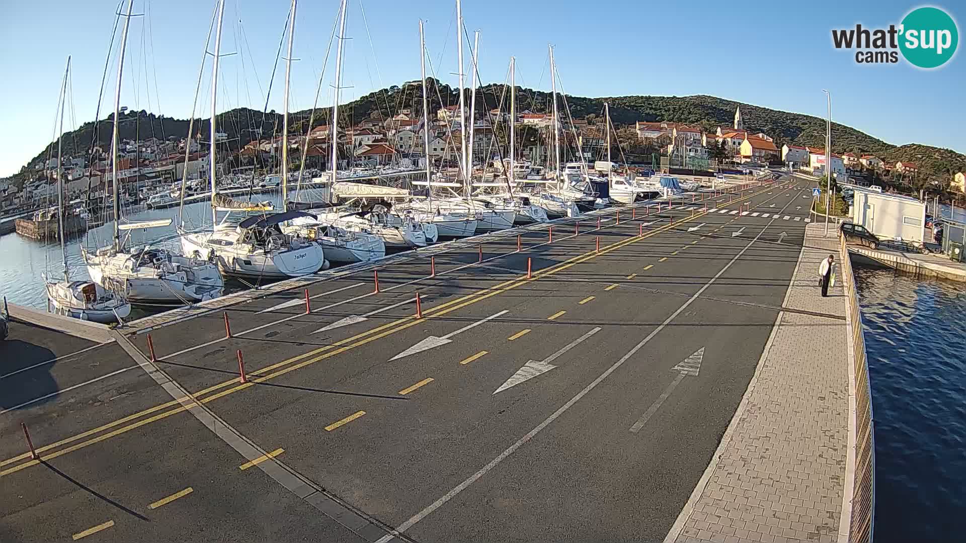 Dalmatien Tkon Fähre – Webcams Kroatien