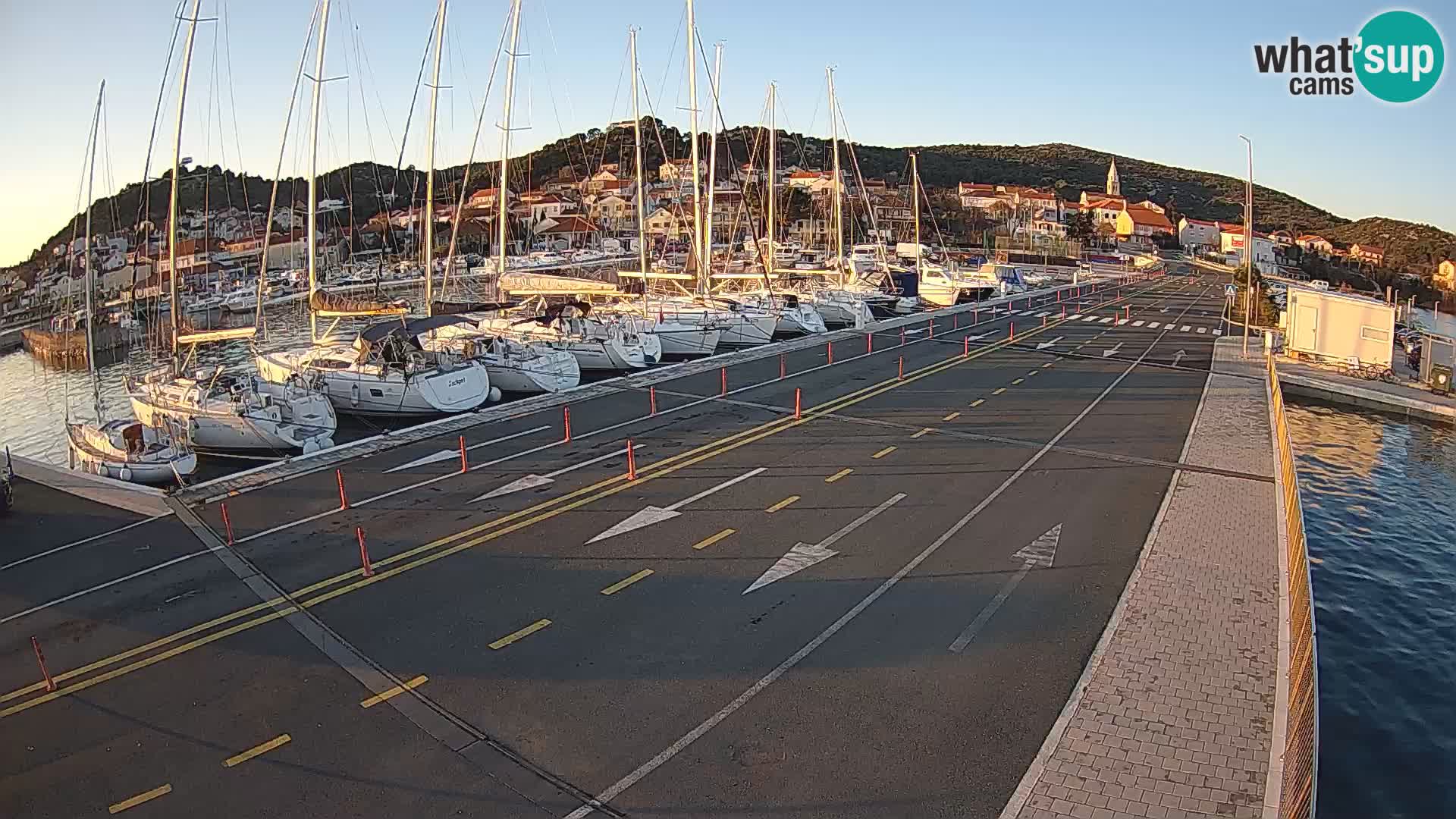 Dalmazia traghetto Tkon – webcam Croazia