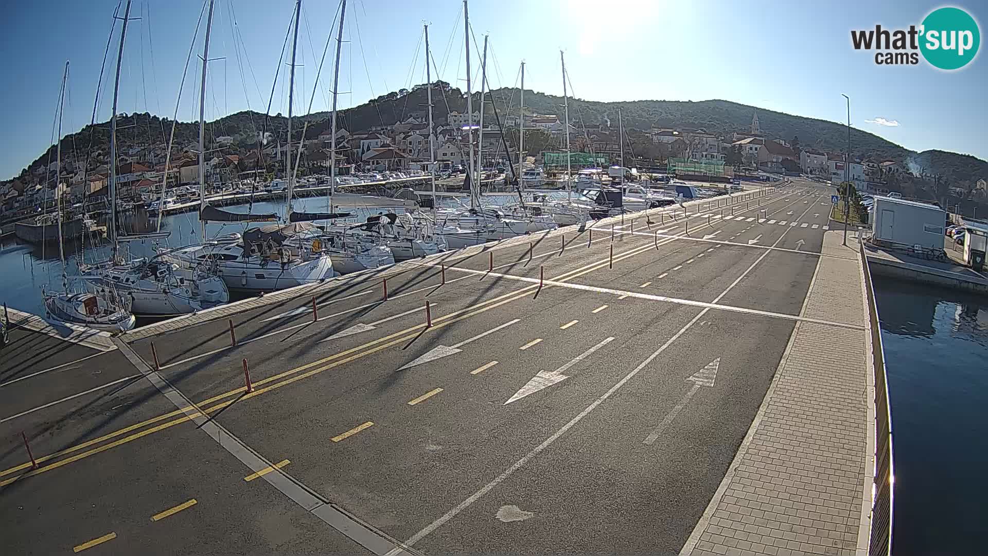 Dalmazia traghetto Tkon – webcam Croazia