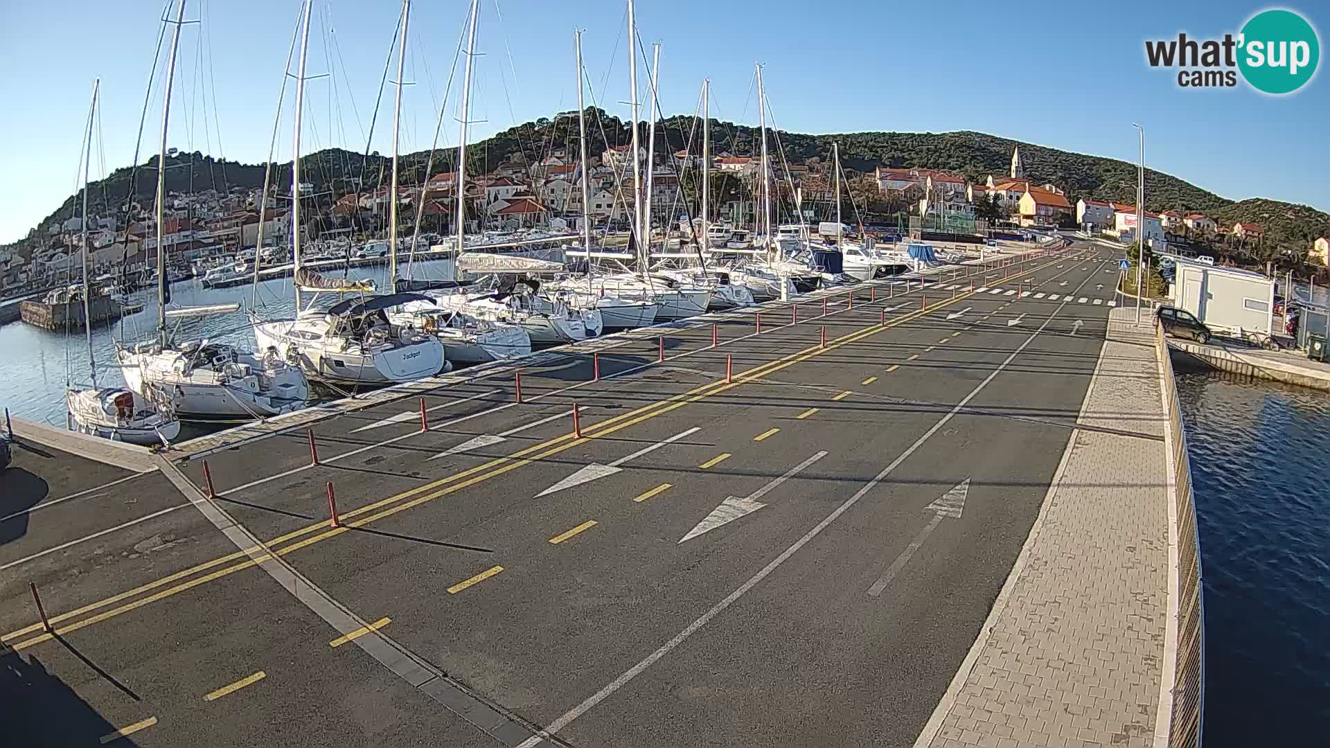 Dalmazia traghetto Tkon – webcam Croazia