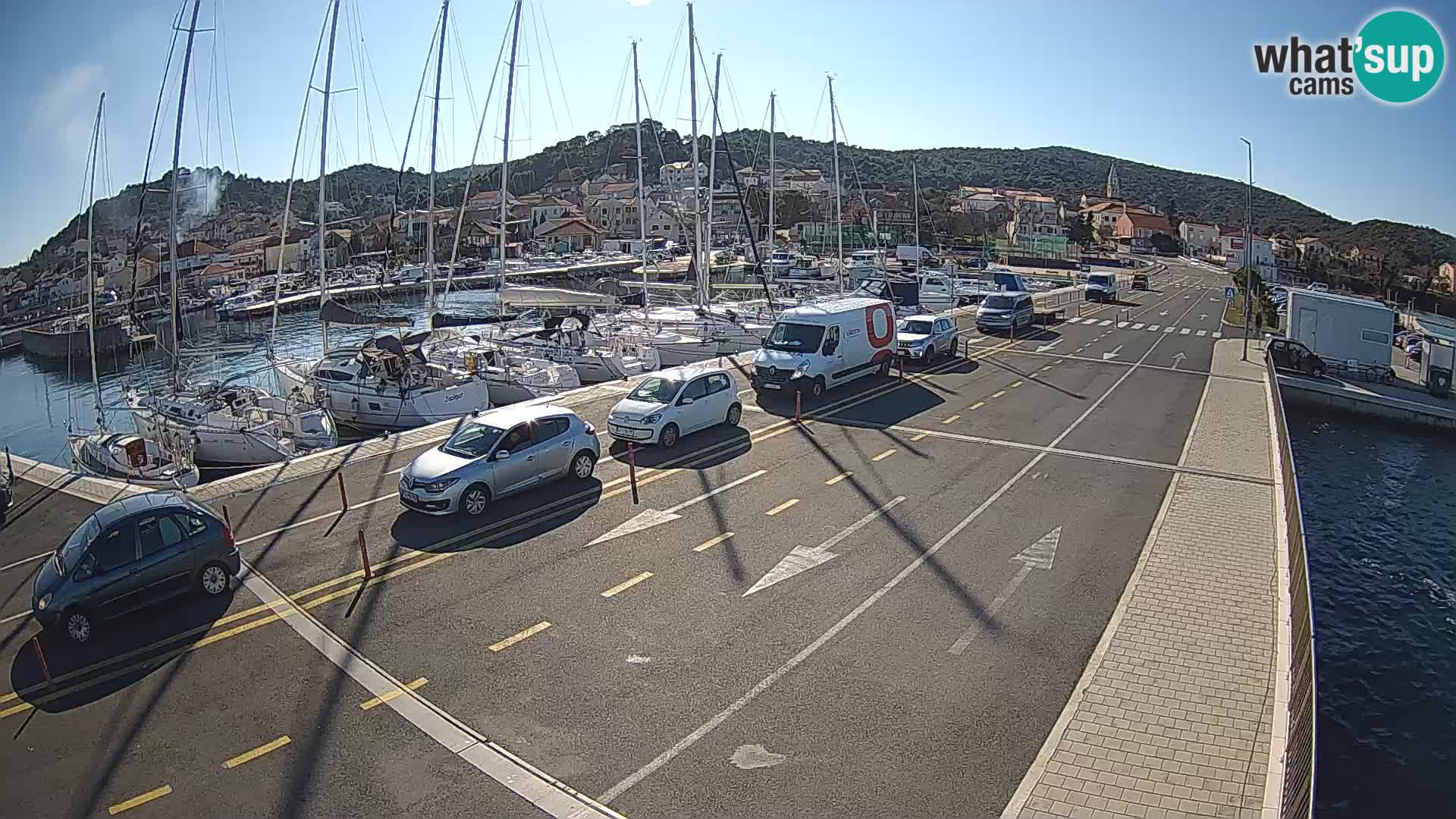 Dalmatien Tkon Fähre – Webcams Kroatien