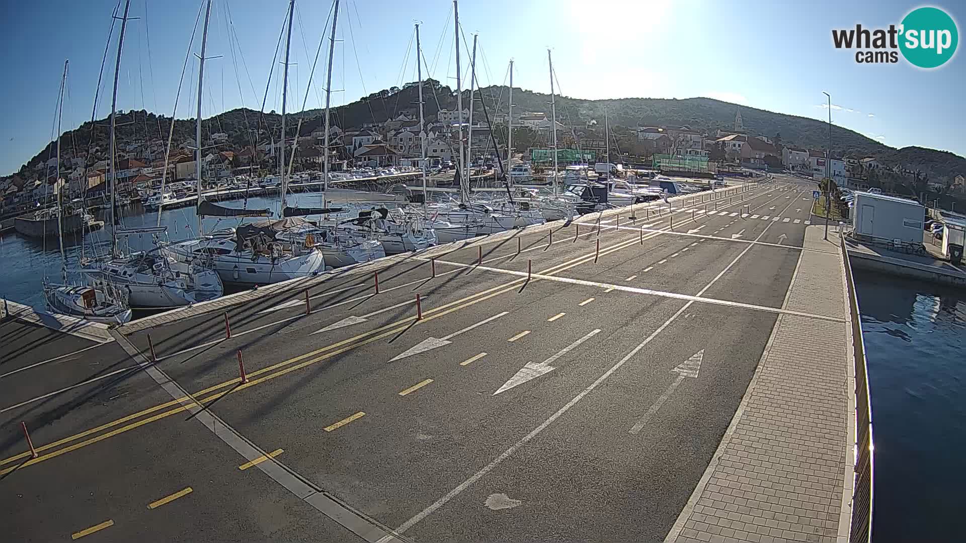 Dalmazia traghetto Tkon – webcam Croazia