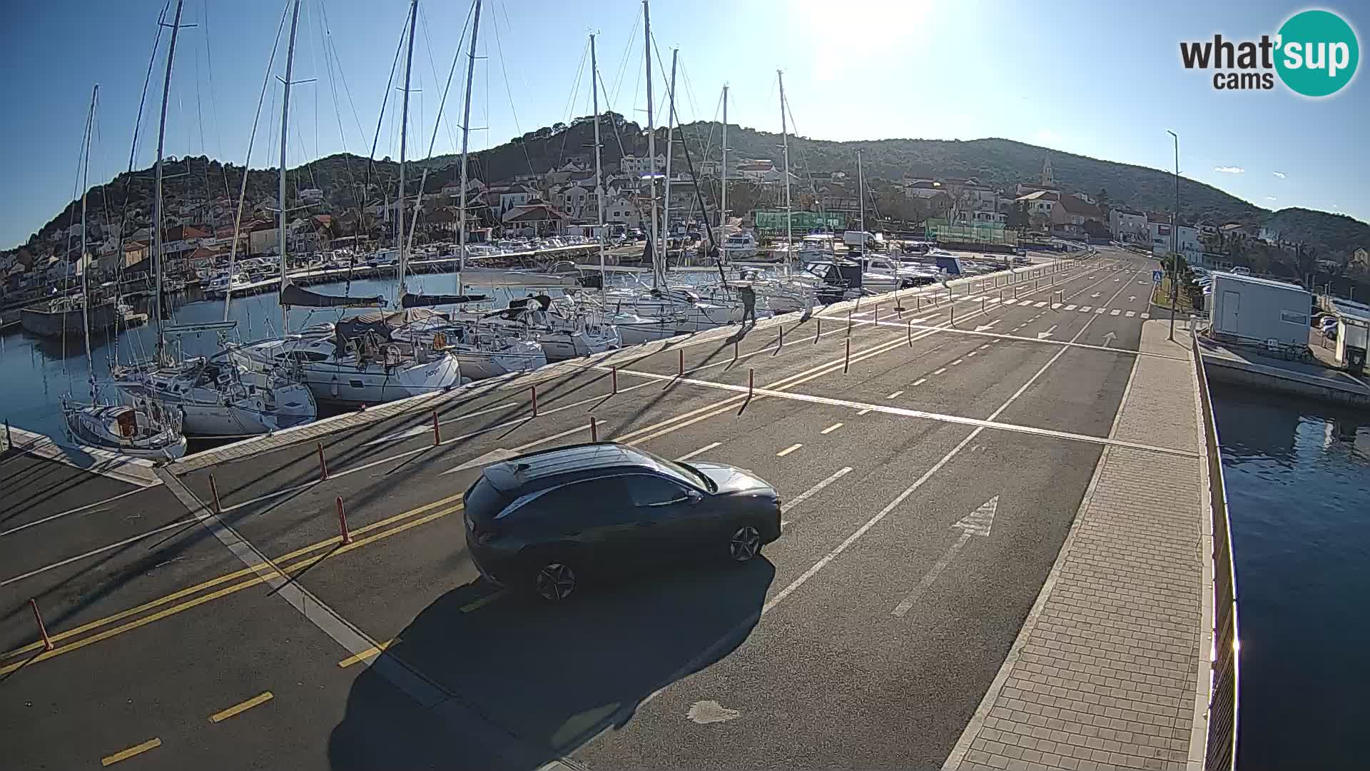 Dalmatia Tkon Ferry – webcams Croatia